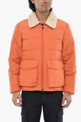 Gesteppte Pufferjacke DUSTER BLIZZARD Mit Kunstpelzkragen