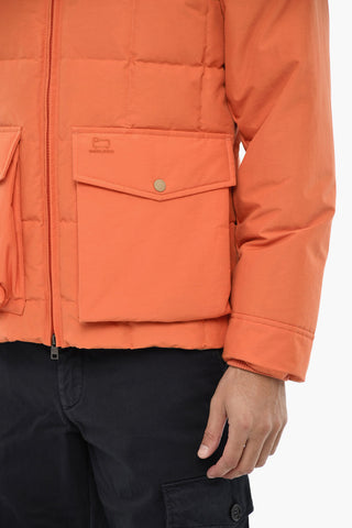 Gesteppte Pufferjacke DUSTER BLIZZARD Mit Kunstpelzkragen