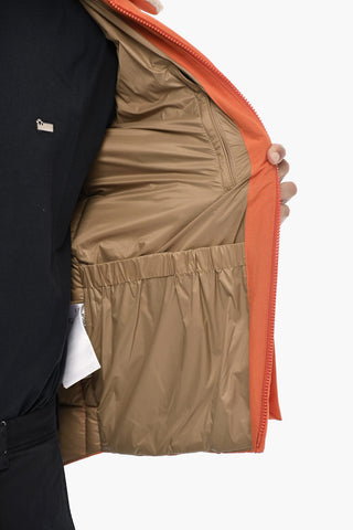 Gesteppte Pufferjacke DUSTER BLIZZARD Mit Kunstpelzkragen