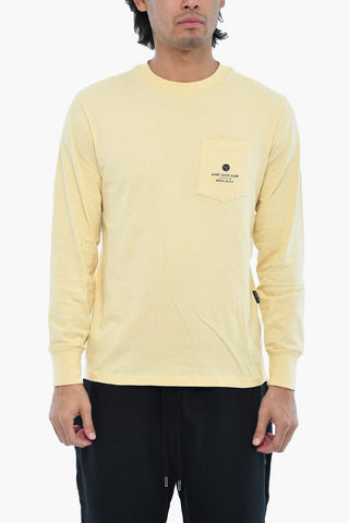 AIME' LEON DORE Long-Sleeve Crewneck T-Shirt with Back Print