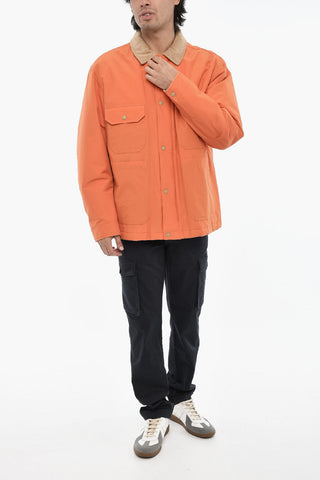 Overshirt Imbottito DUSTER WORK con Tasche a Toppa e Bottoni Automatici