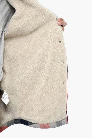 Padded Buffalo Check Overshirt RANCH with Snap Buttons