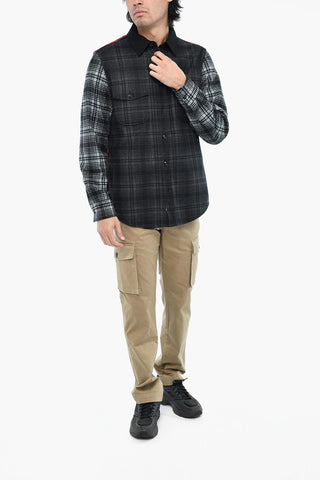 Overshirt ALASKAN MELTON a Quadri District Multicolore