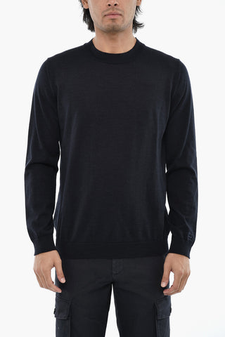Virgin Wool Lightweight Crew-neck Sweater