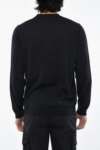 Virgin Wool Lightweight Crew-neck Sweater