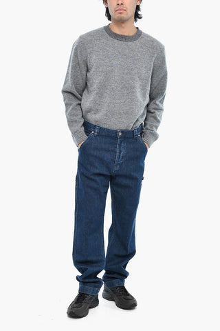 Regular-Fit Jeans WORKER With Logo Button 20,5cm