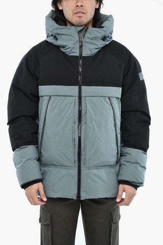 Piumino TETON Bicolore a Quadri Rip Stop con Zip Frontale