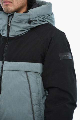 Piumino TETON Bicolore a Quadri Rip Stop con Zip Frontale