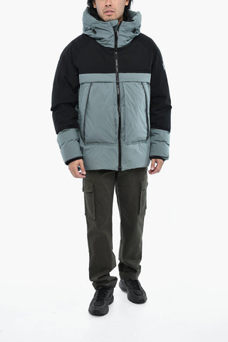 Piumino TETON Bicolore a Quadri Rip Stop con Zip Frontale