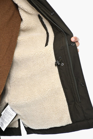 Giubbotto Utility con Abbottonature Nascosta