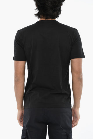 T-shirt Girocollo SHEEP in Cotone Con Ricamo Monogram