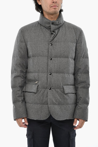 Wool Quilted Down Jacket LUXE