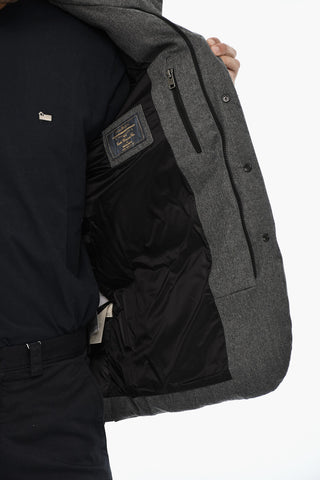 Wool Quilted Down Jacket LUXE