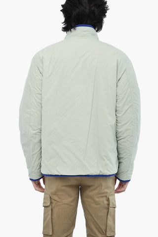 Fleeced Reversible Jacket with Contrasting Details
