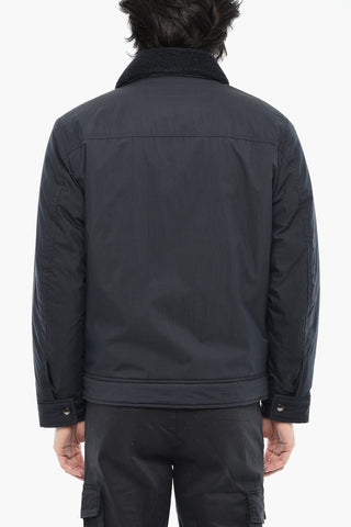 Padded Jacket with Eco Fur Collar