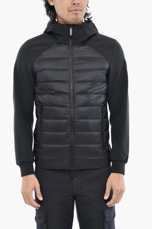 Leichte Stepp-Daunenjacke mit seitlichem Logo