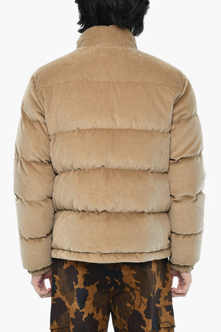 AIME' LEON DORE Corduroy Down Jacket with Snap Buttons