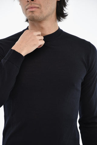 Lightweight Virgin Wool Crewneck Sweater
