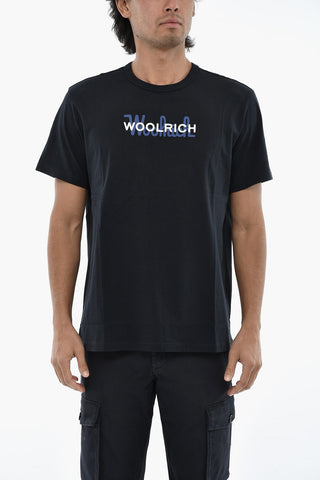 Cotton GRAPHIC TEE Crew-neck T-shirt with Embossed Logo