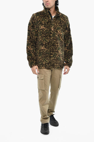 AIME' LEON DORE Fleeced Camouflage Jacket
