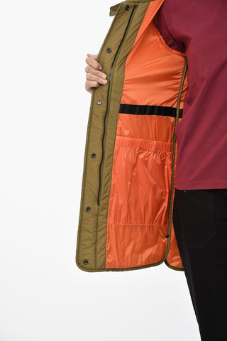 Quilted Padded Jacket ALBA with Fleece Details