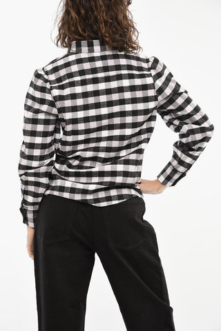 버팔로 체크 셔츠 더블 포켓