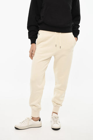Jogger Aus Baumwollfleece Mit Seitlichem Logo