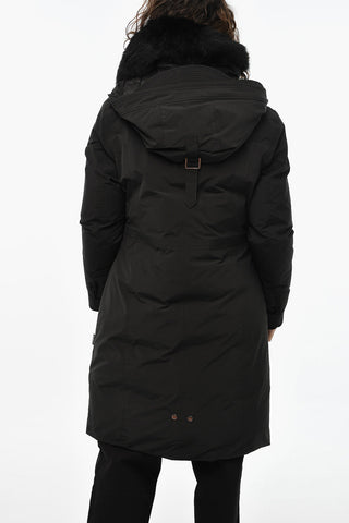 Nylon Puffer MAHAN with Removable Hood