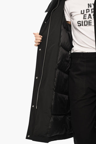Nylon Puffer MAHAN with Removable Hood