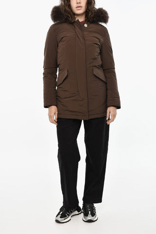 Solid Color LUXURY Down Jacket with Hidden Closure