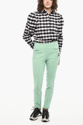 Twill Stirrup Skinny-Fit Pants