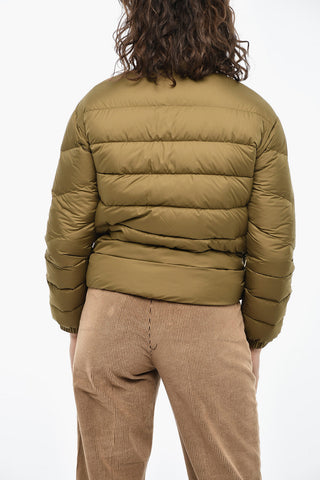 Uni-gesteppte Daunenjacke ELLIS