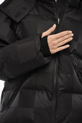 Ton on Ton Check SHELTER Down Jacket with Hood