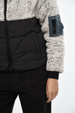 Two-Tone Fleece Jacket