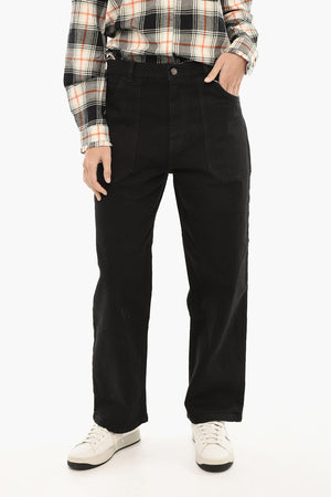 Weitgeschnittene Jeans Mit Dunkler Waschung 23cm
