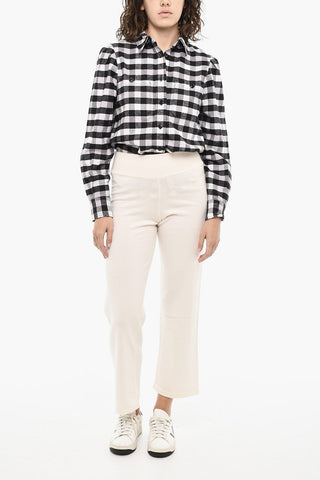 Pantaloni Palazzo in Lana e Cashmere