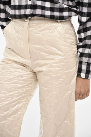 Gepolsterte und gesteppte Hose