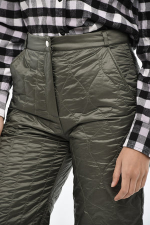 Padded and Quilted Pants