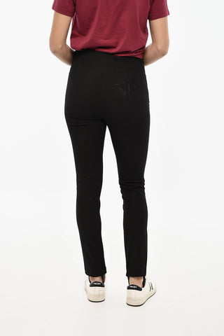 Twill Stirrup Skinny-Fit Pants