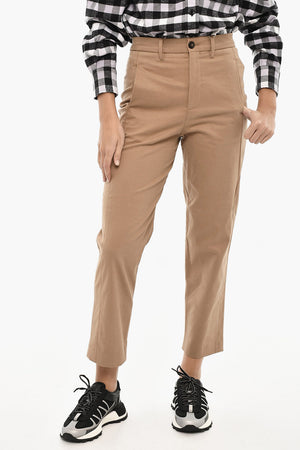 Twill-Chinohose mit regulärer Taille