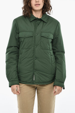 Padded ALASKAN Overshirt with Snap Buttons