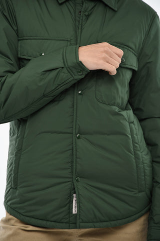Padded ALASKAN Overshirt with Snap Buttons