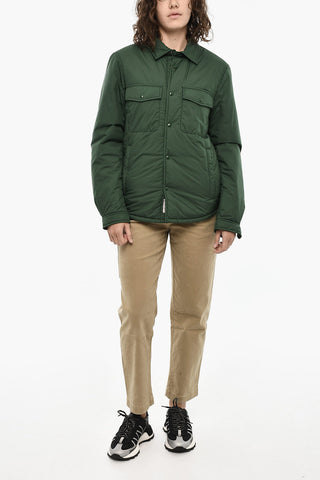 Padded ALASKAN Overshirt with Snap Buttons
