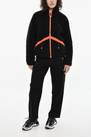 Reversible Fleece Jacket with Zip