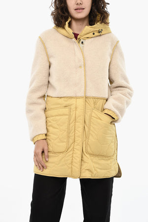 Gepolsterte Steppjacke ALBA mit Fleece-Details