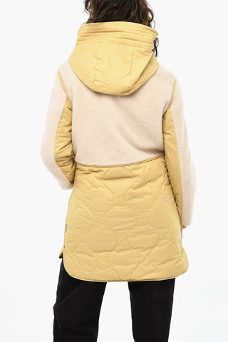 Quilted Padded Jacket ALBA with Fleece Details