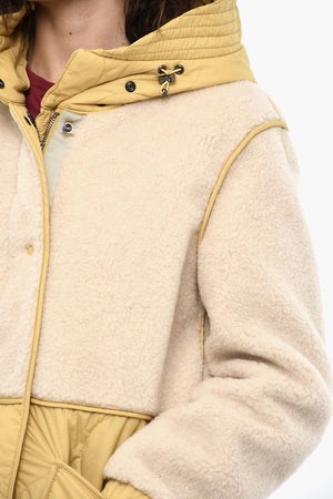Gepolsterte Steppjacke ALBA mit Fleece-Details