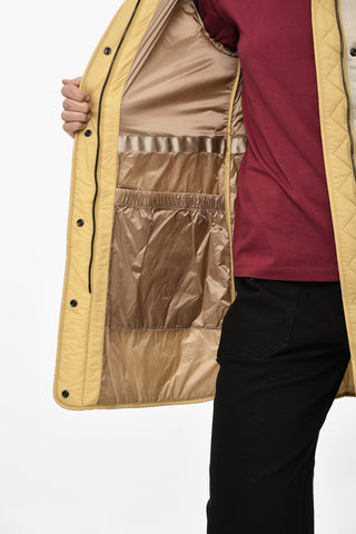 Quilted Padded Jacket ALBA with Fleece Details