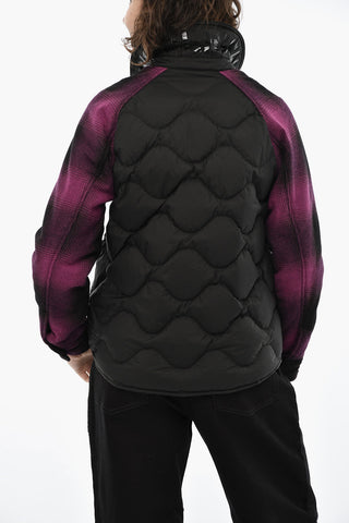 Lightweight Quilted Puffers ALBA with Wool Sleeves