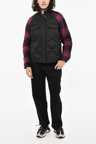 Lightweight Quilted Puffers ALBA with Wool Sleeves